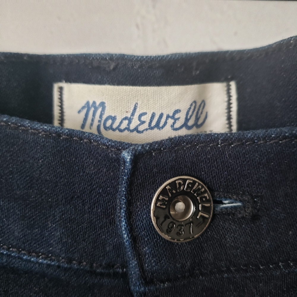 Madewell Dark Wash Mid-Rise Jeggings size 26 - Picture 3 of 14